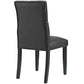 Modway Duchess Dining Chair Vinyl Set of 2 FredCo