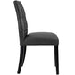 Modway Duchess Dining Chair Vinyl Set of 4 FredCo