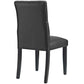 Modway Duchess Dining Chair Vinyl Set of 4 FredCo