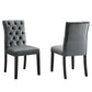 Modway Duchess Performance Velvet Dining Chairs - Set of 2 FredCo