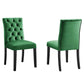 Modway Duchess Performance Velvet Dining Chairs - Set of 2 FredCo