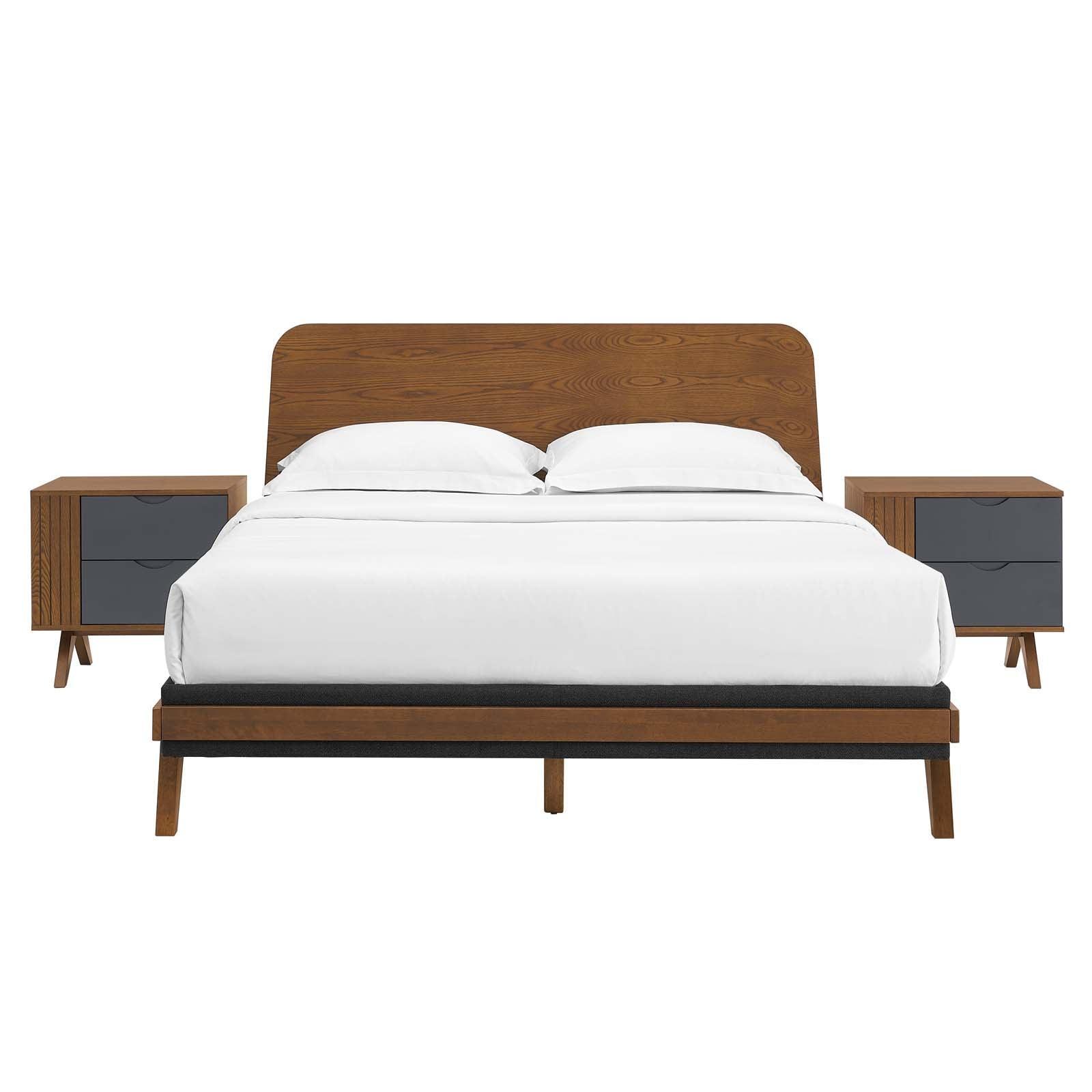 Modway Dylan 3 Piece Queen Bedroom Set FredCo