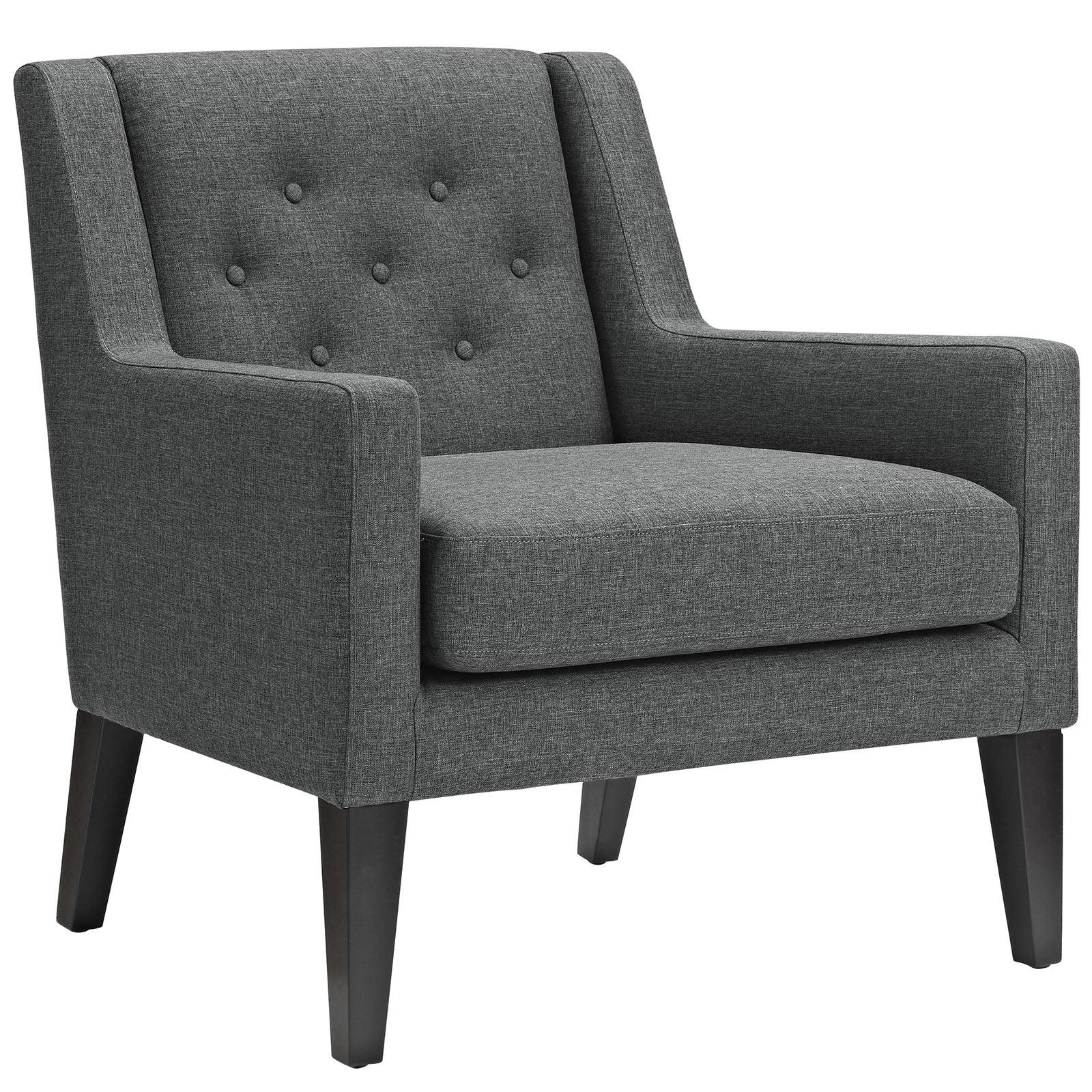 Modway Earnest Upholstered Fabric Armchair FredCo