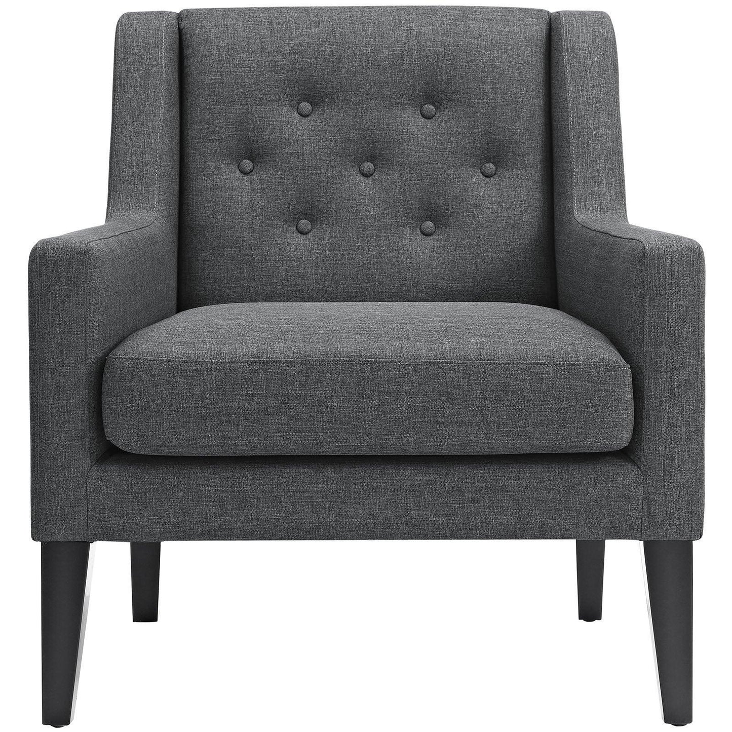 Modway Earnest Upholstered Fabric Armchair FredCo