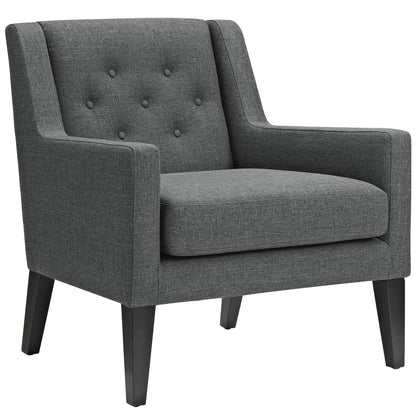 Modway Earnest Upholstered Fabric Armchair FredCo