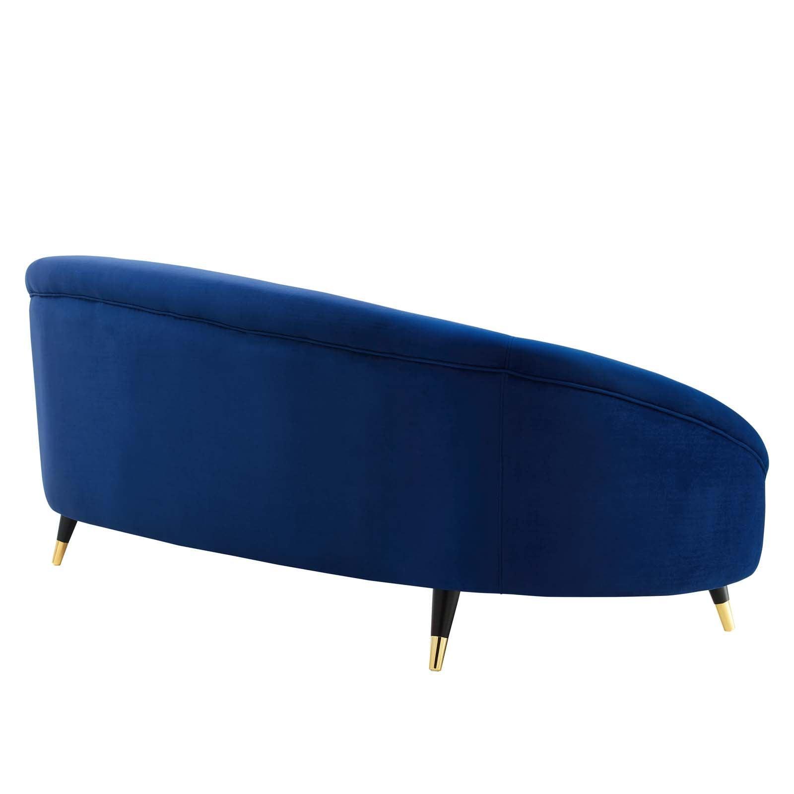 Modway Echo Performance Velvet Sofa FredCo