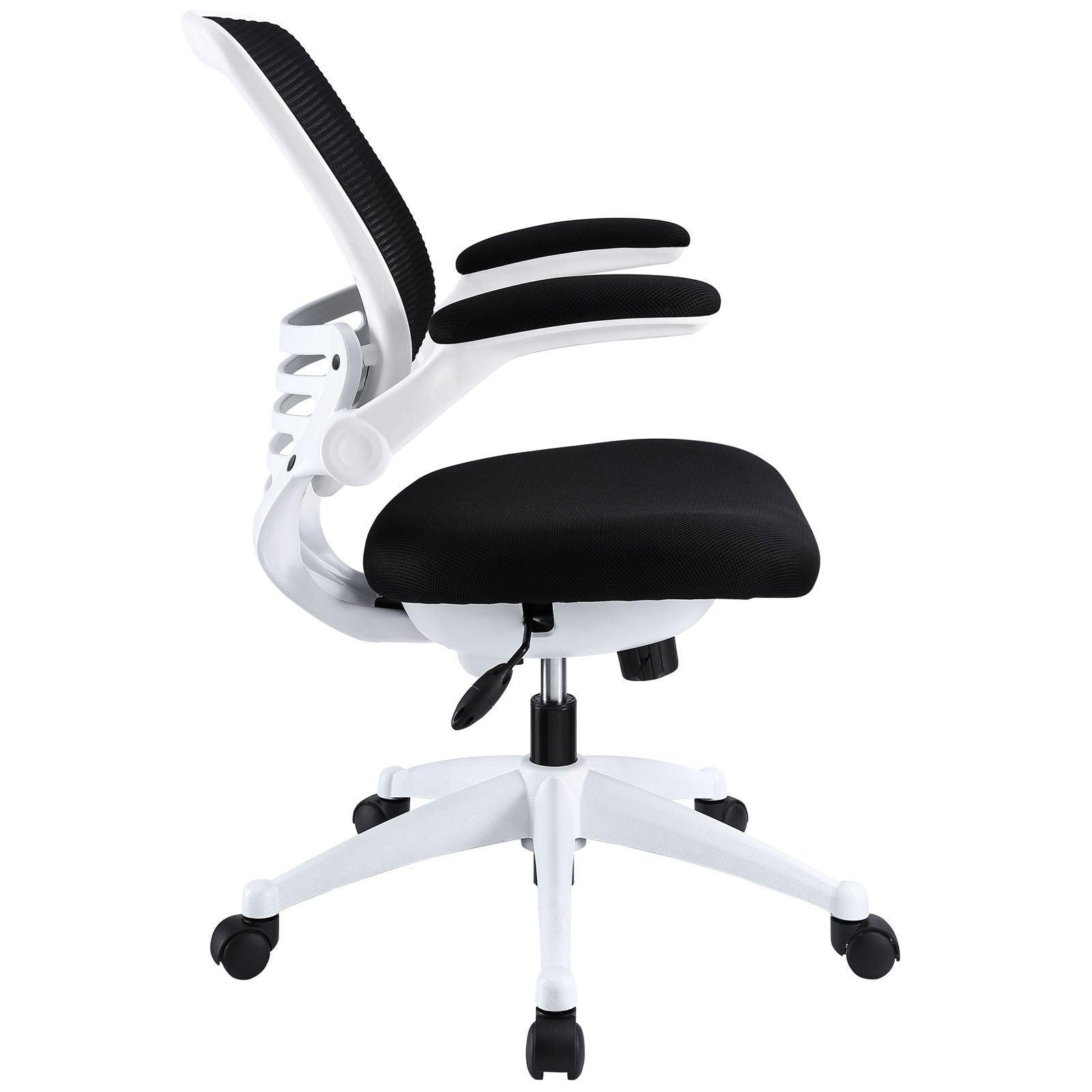 Modway Edge White Base Office Chair FredCo