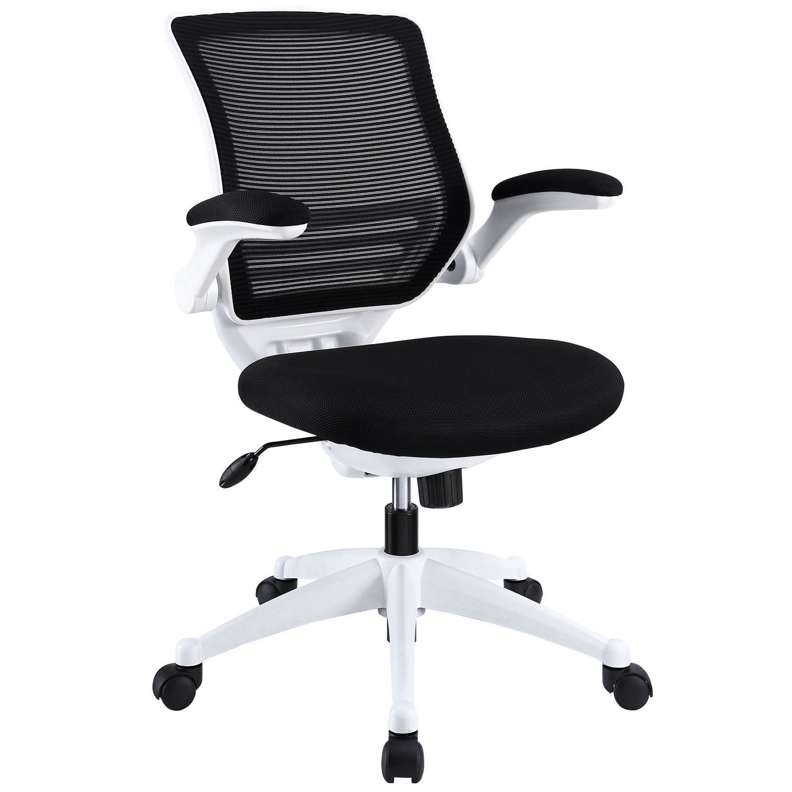 Modway Edge White Base Office Chair FredCo