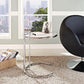 Modway Eileen Gray Chrome Stainless Steel End Table FredCo