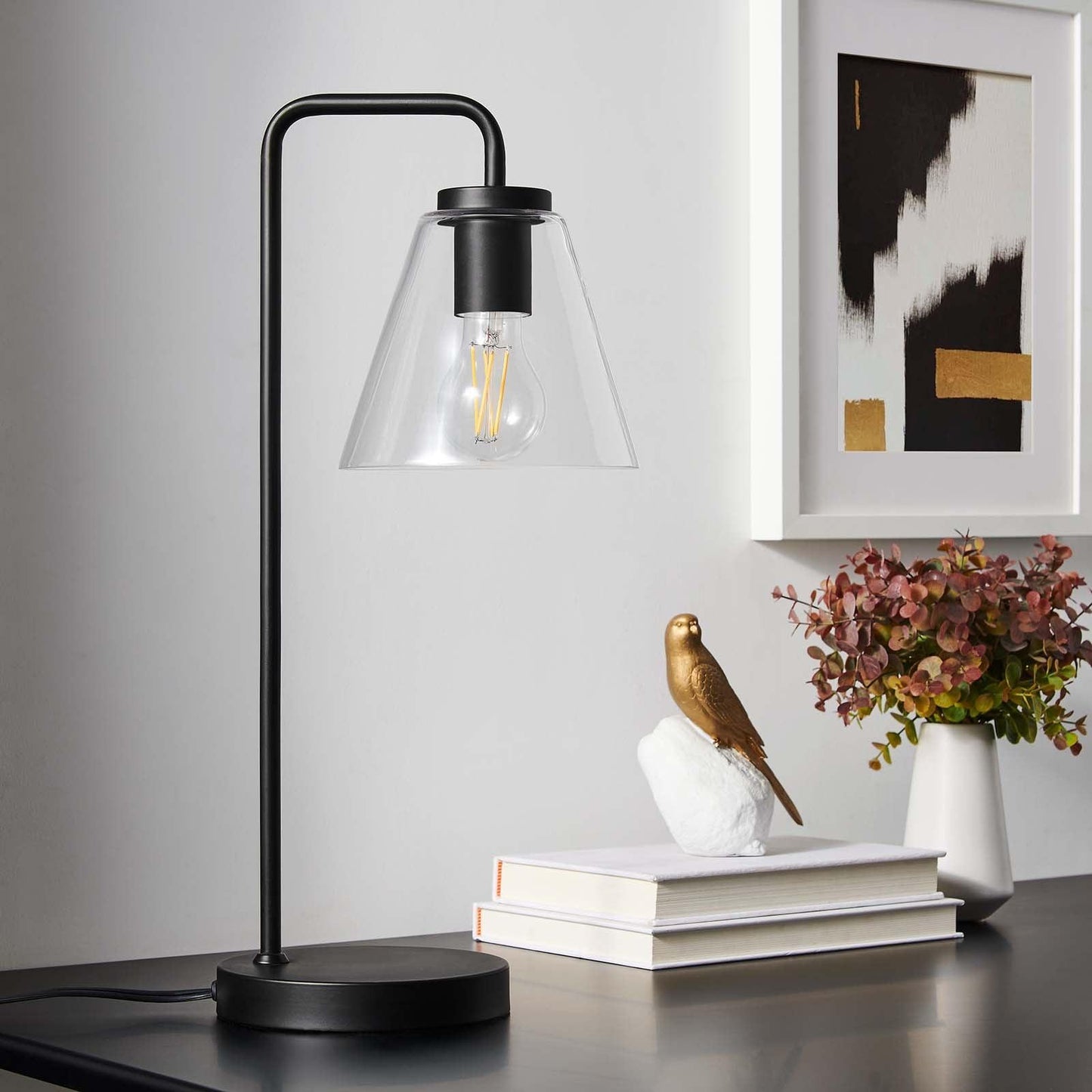 Modway Element Glass Table Lamp FredCo