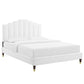 Modway Elise Full Performance Velvet Platform Bed FredCo