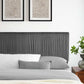 Modway Eloise Channel Tufted Performance Velvet Full/Queen Headboard FredCo