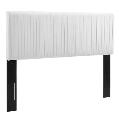 Modway Eloise Channel Tufted Performance Velvet Full/Queen Headboard FredCo