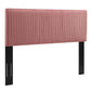Modway Eloise Channel Tufted Performance Velvet Full/Queen Headboard FredCo
