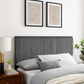 Modway Eloise Channel Tufted Performance Velvet Full/Queen Headboard FredCo