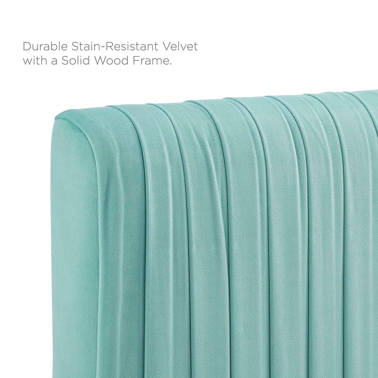 Modway Eloise Channel Tufted Performance Velvet King/California King Headboard FredCo