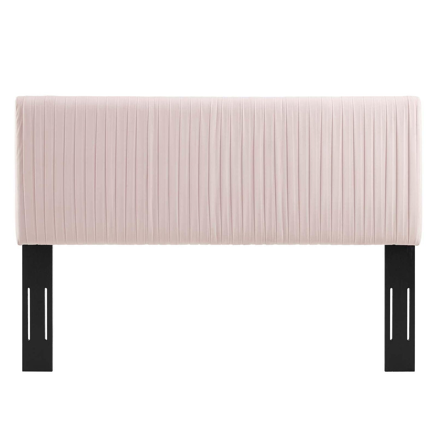 Modway Eloise Channel Tufted Performance Velvet Twin Headboard FredCo