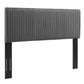 Modway Eloise Channel Tufted Performance Velvet Twin Headboard FredCo