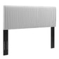 Modway Eloise Channel Tufted Performance Velvet Twin Headboard FredCo