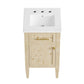 Modway Elysian 18" Wood Bathroom Vanity FredCo