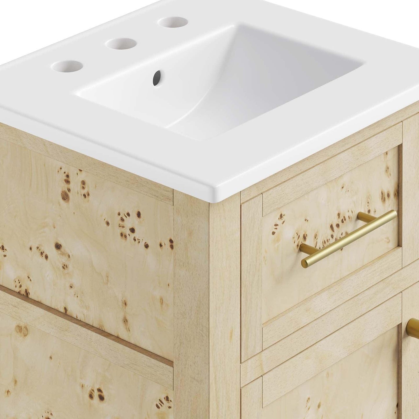 Modway Elysian 18" Wood Bathroom Vanity FredCo