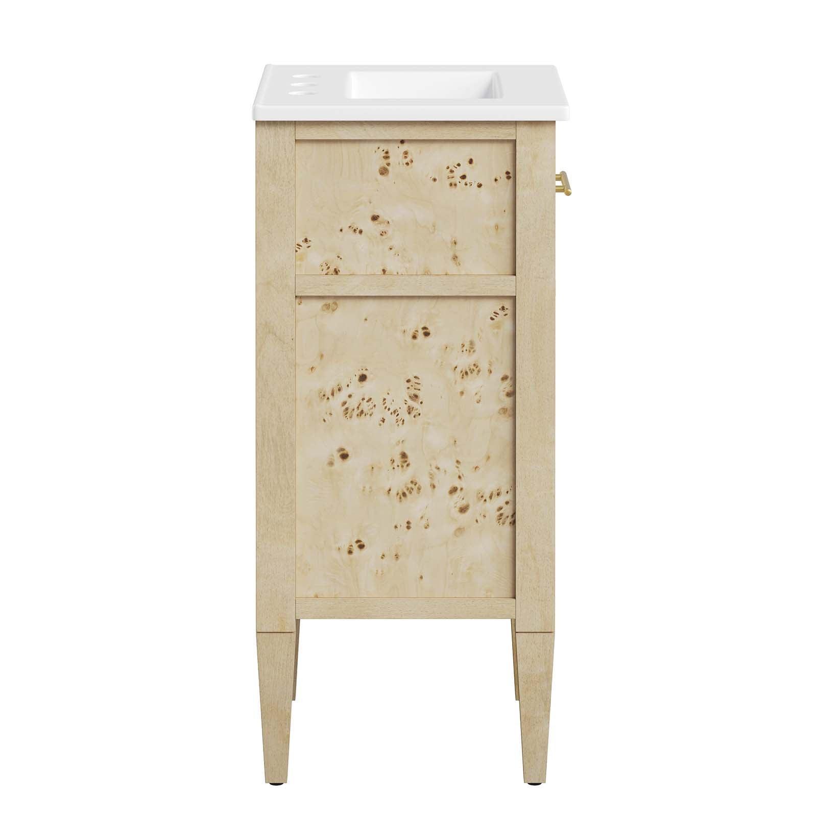 Modway Elysian 18" Wood Bathroom Vanity FredCo