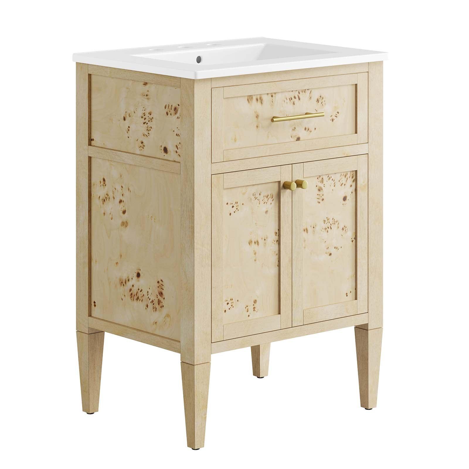 Modway Elysian 24" Wood Bathroom Vanity FredCo