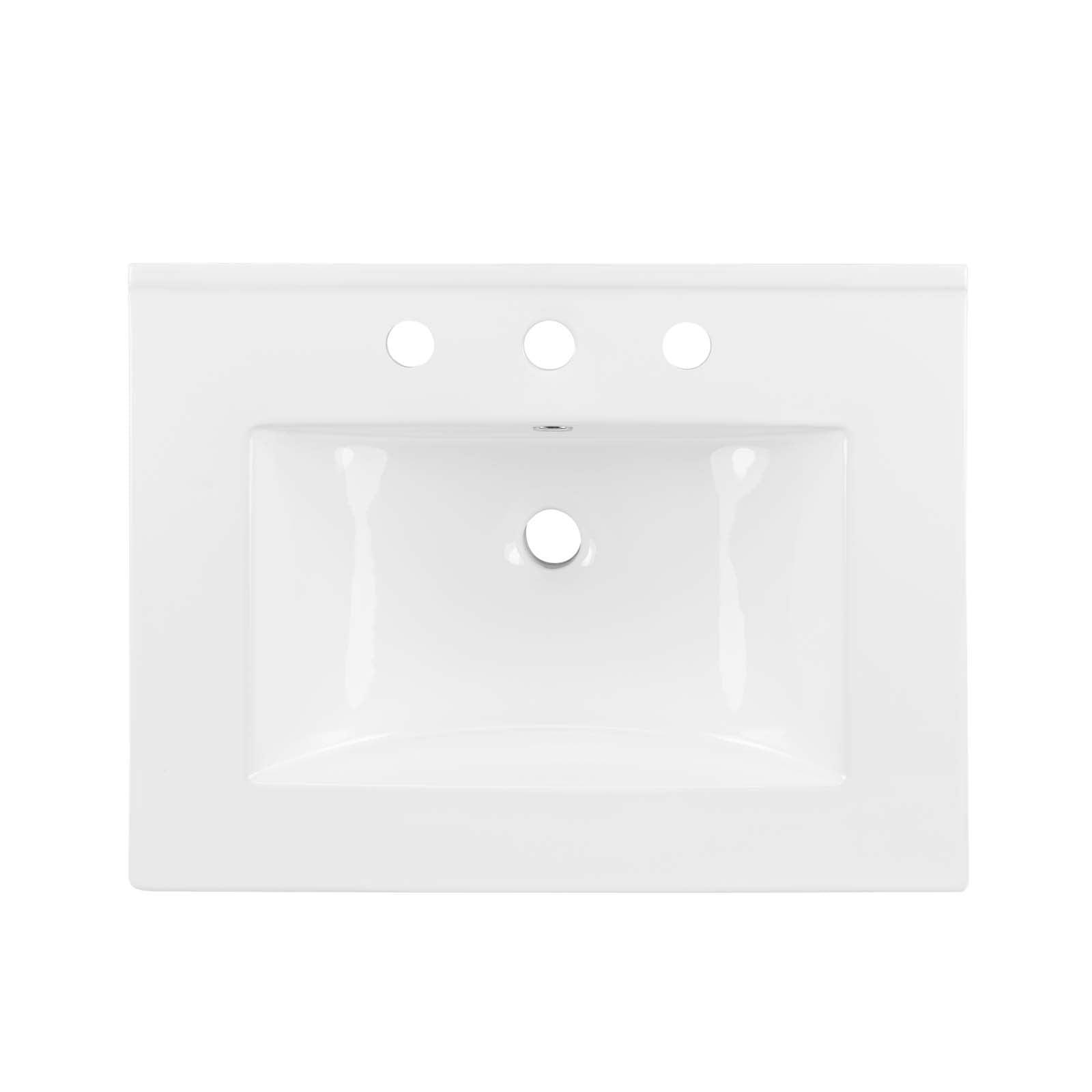 Modway Elysian 24" Wood Bathroom Vanity FredCo