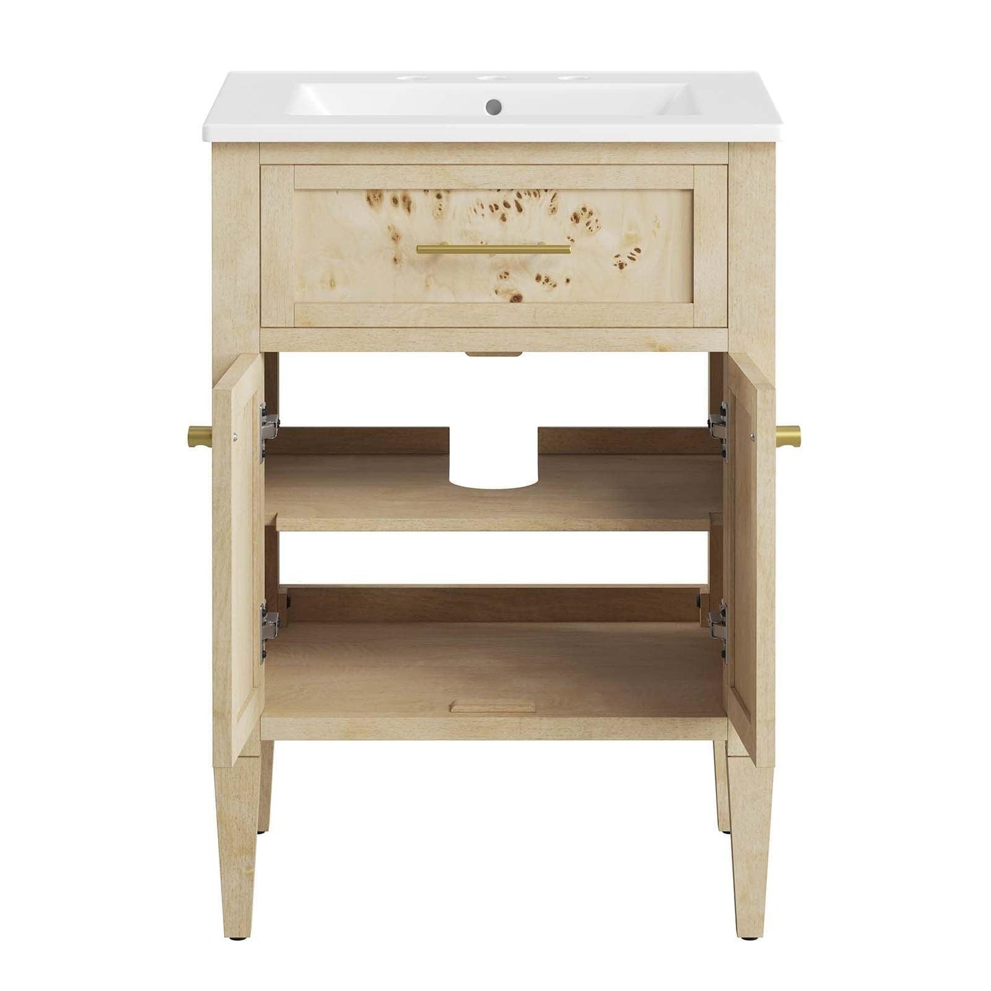 Modway Elysian 24" Wood Bathroom Vanity FredCo