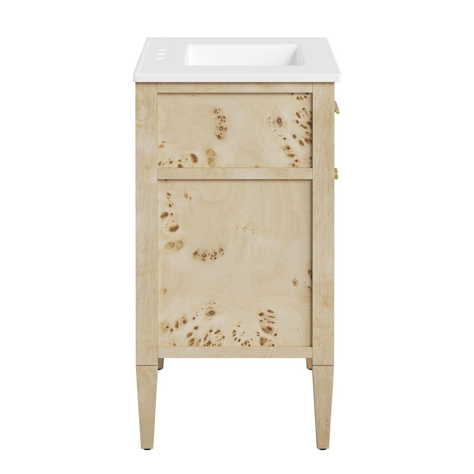 Modway Elysian 30" Wood Bathroom Vanity FredCo