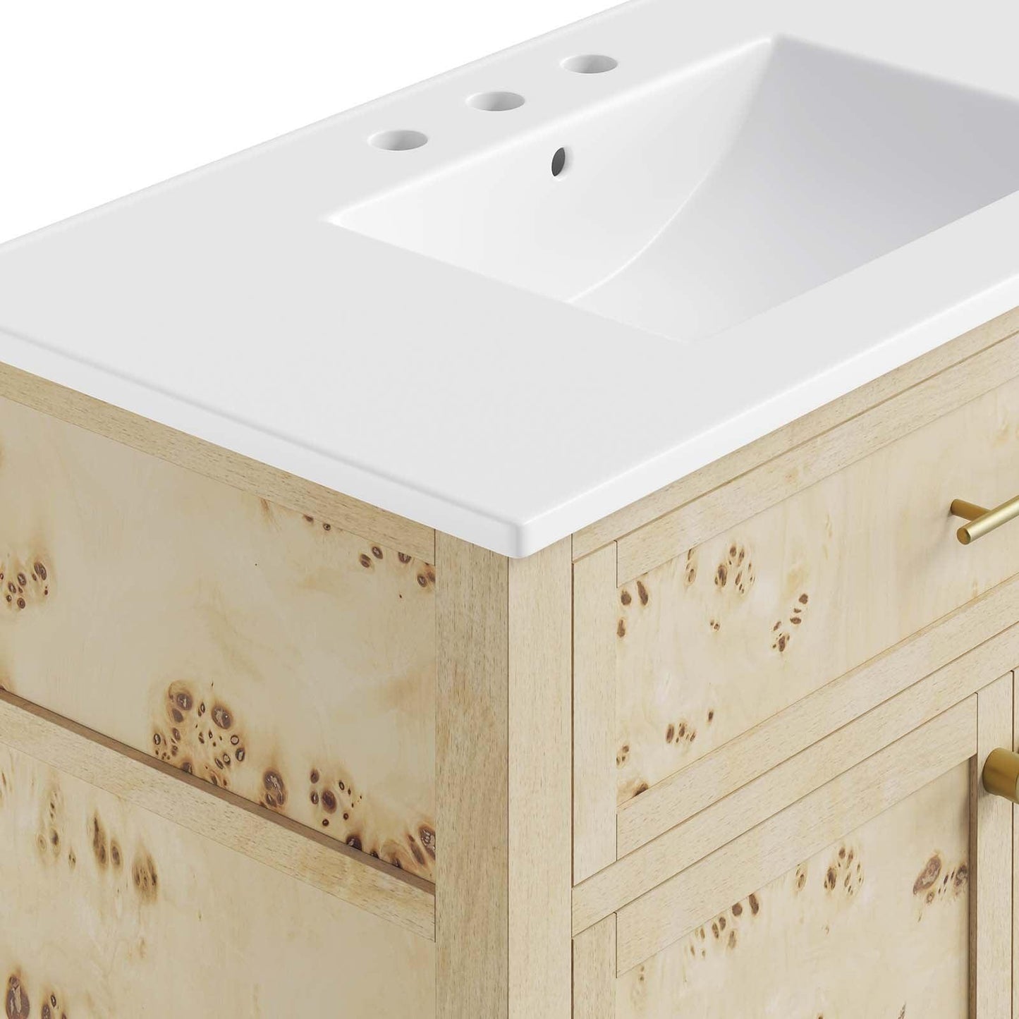 Modway Elysian 36" Wood Bathroom Vanity FredCo