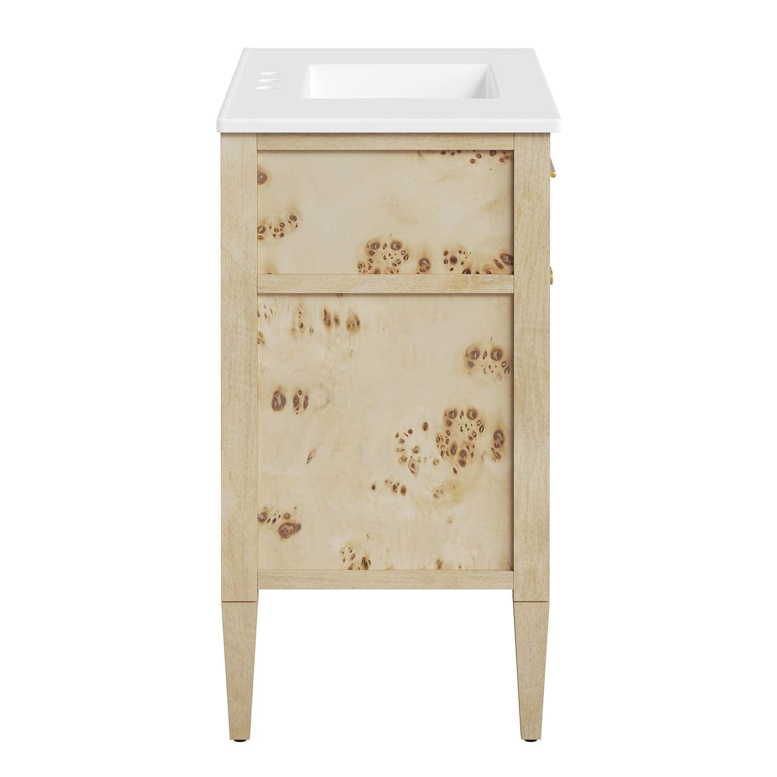 Modway Elysian 36" Wood Bathroom Vanity FredCo