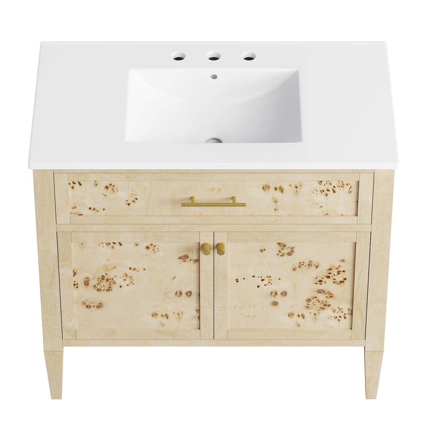 Modway Elysian 36" Wood Bathroom Vanity FredCo
