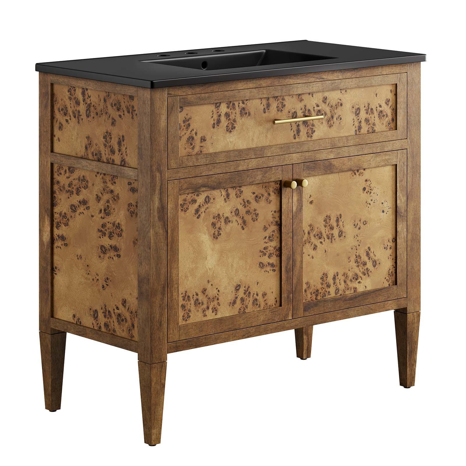 Modway Elysian 36" Wood Bathroom Vanity FredCo