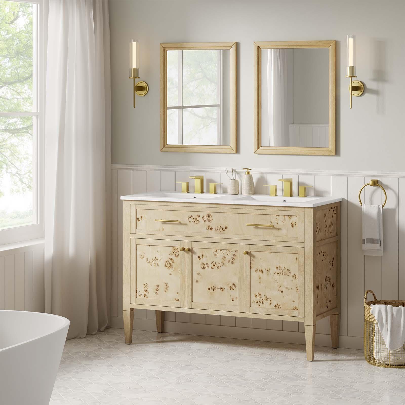 Modway Elysian 48" Double Sink Bathroom Vanity, EEI-6454 FredCo