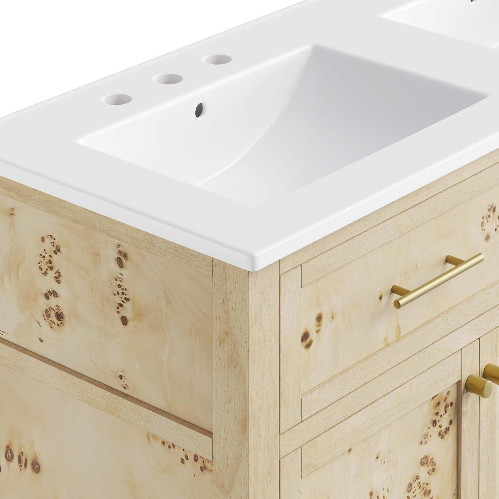 Modway Elysian 48" Double Sink Bathroom Vanity, EEI-6454 FredCo