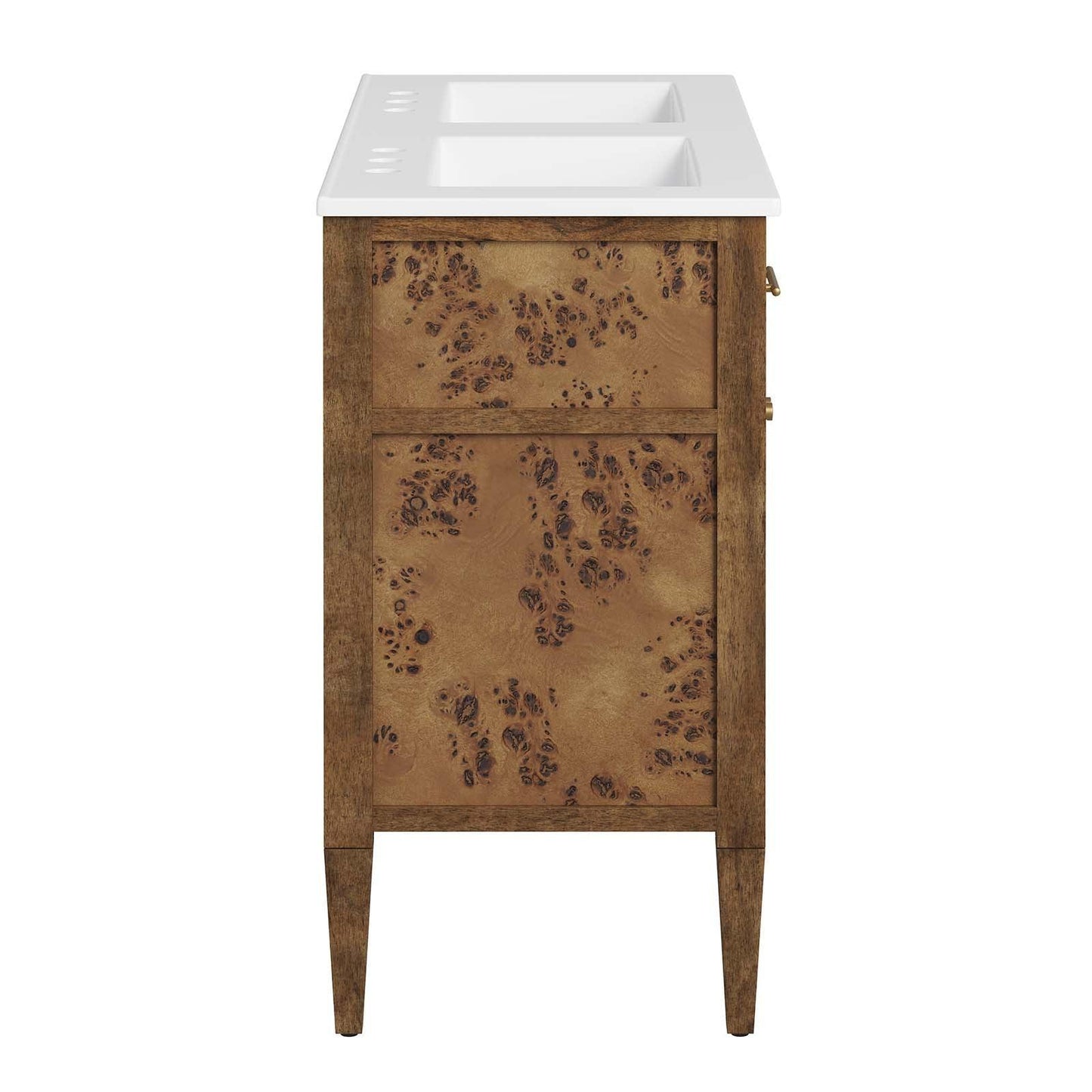 Modway Elysian 48" Wood Double Sink Bathroom Vanity FredCo