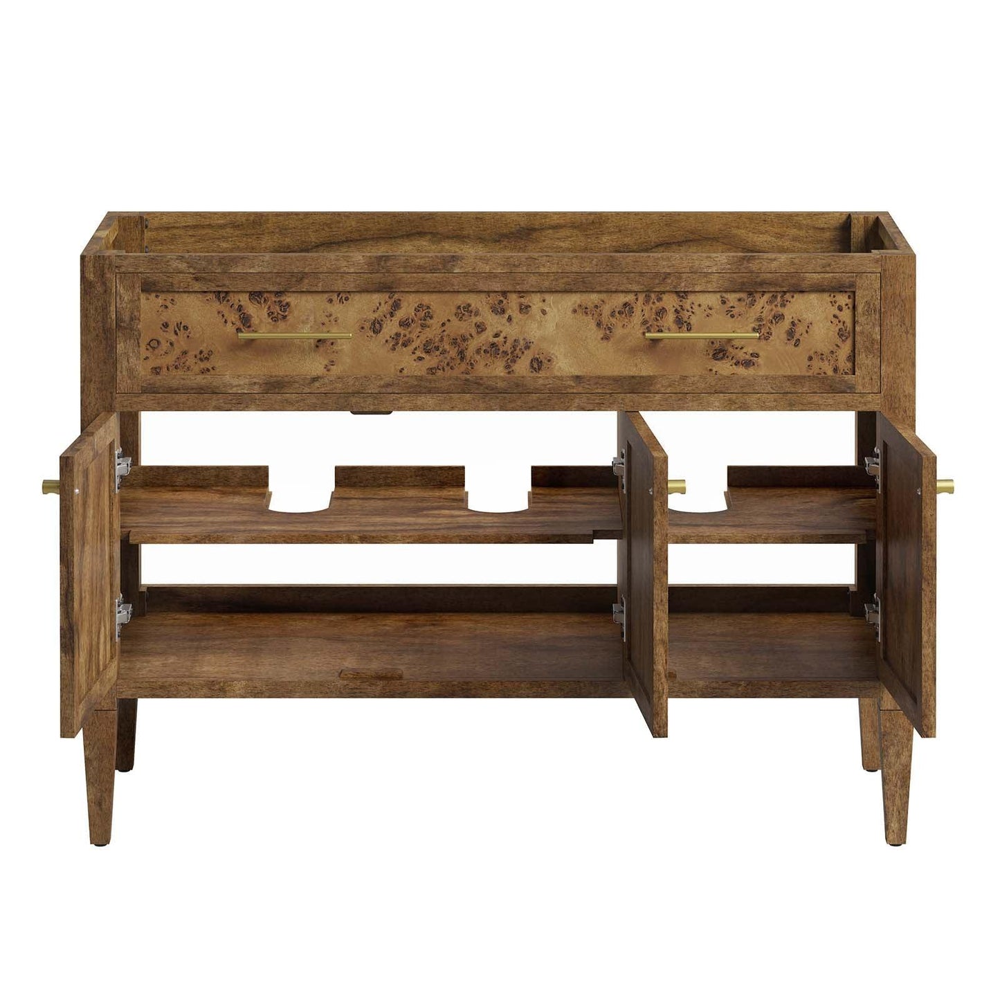 Modway Elysian 48" Wood Double Sink Bathroom Vanity FredCo