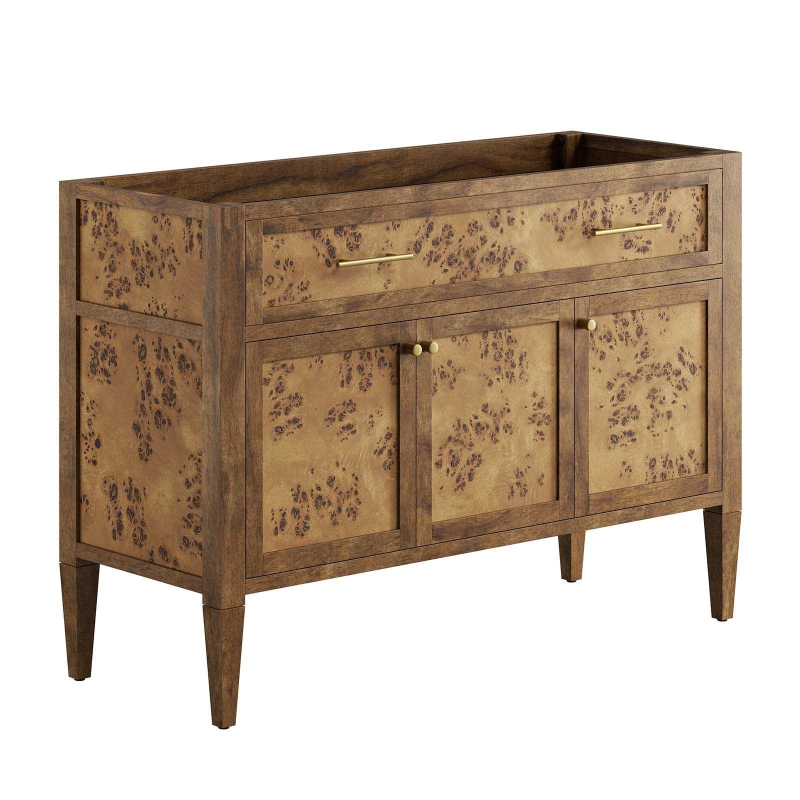 Modway Elysian 48" Wood Double Sink Bathroom Vanity FredCo
