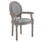 Modway Emanate Dining Armchair Upholstered Fabric Set of 2 FredCo