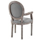 Modway Emanate Dining Armchair Upholstered Fabric Set of 2 FredCo