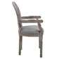 Modway Emanate Dining Armchair Upholstered Fabric Set of 2 FredCo