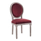 Modway Emanate Vintage French Performance Velvet Dining Side Chair FredCo