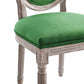Modway Emanate Vintage French Performance Velvet Dining Side Chair FredCo