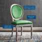 Modway Emanate Vintage French Performance Velvet Dining Side Chair FredCo