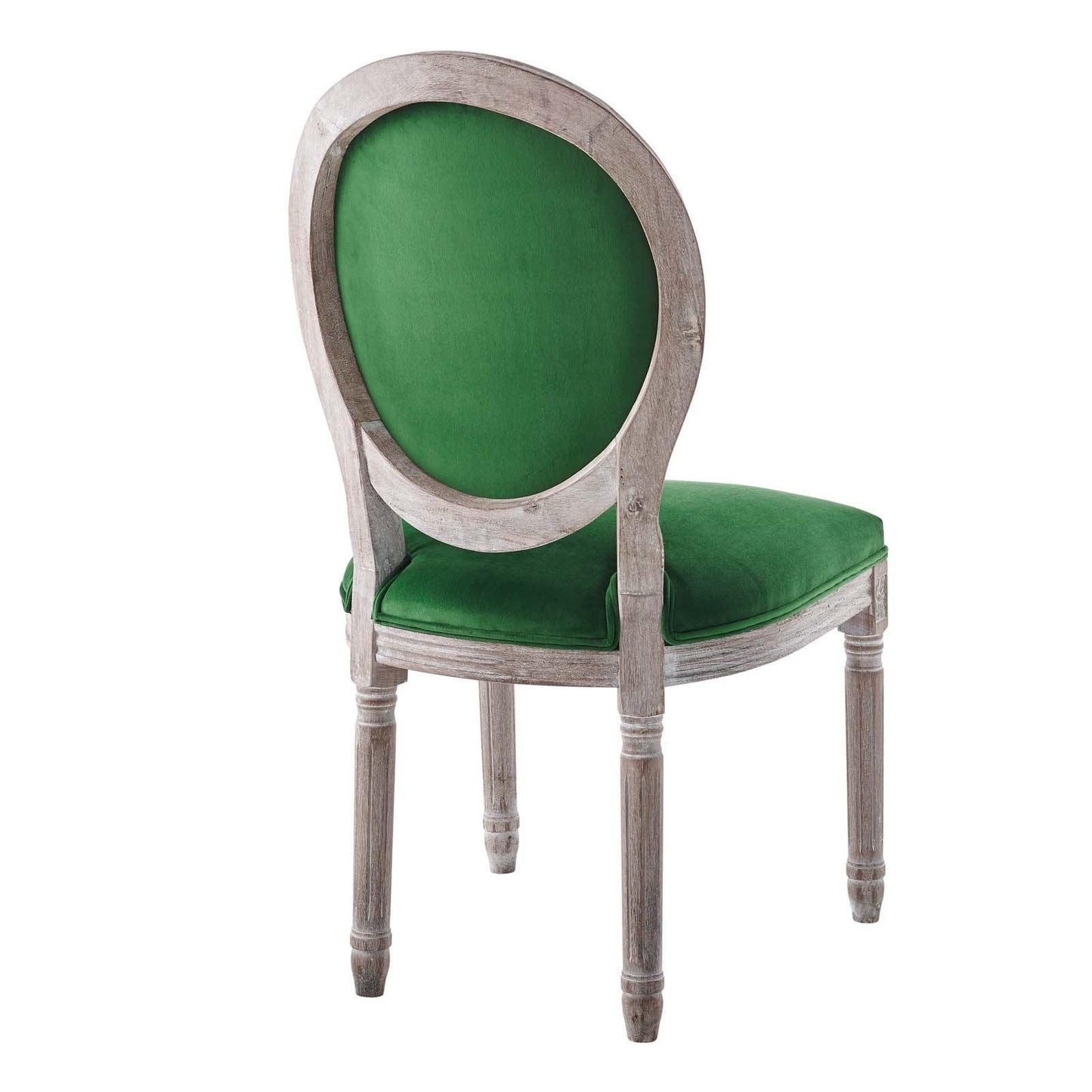 Modway Emanate Vintage French Performance Velvet Dining Side Chair FredCo