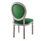 Modway Emanate Vintage French Performance Velvet Dining Side Chair FredCo
