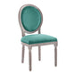 Modway Emanate Vintage French Performance Velvet Dining Side Chair FredCo