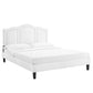 Modway Emerson Performance Velvet Queen Platform Bed FredCo