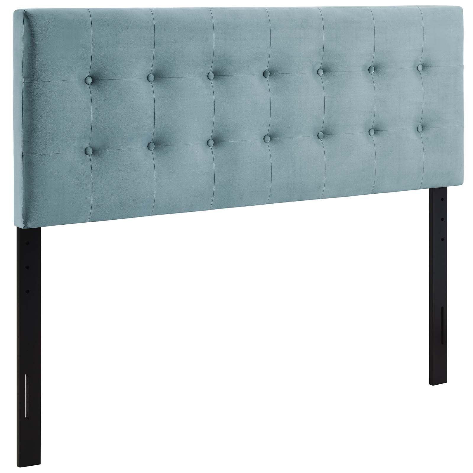 Modway Emily King Biscuit Tufted Performance Velvet Headboard FredCo